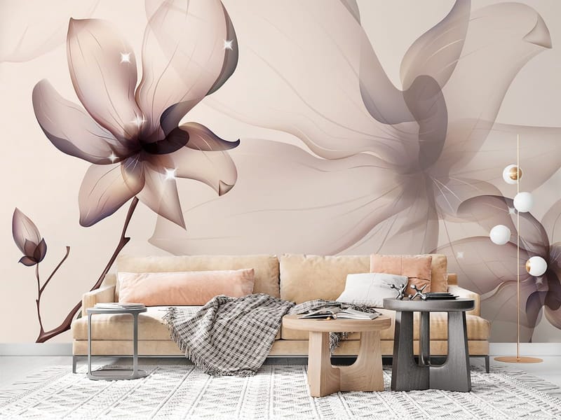 Fototapeta Artystyczna magnolia (kod: 13491) Fototapeta Artystyczna magnolia