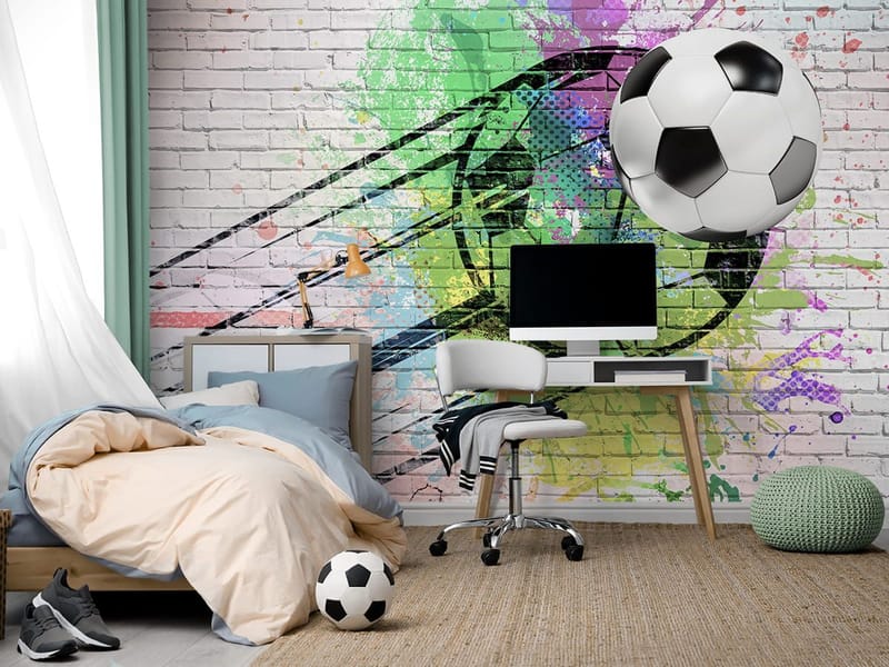 Fototapeta Mural futbolowy (kod: 21400) Fototapeta Mural futbolowy