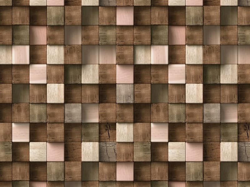 Fototapeta Drewniane bloki w geometrycznym układzie (kod: 24045) Fototapeta Drewniane bloki w geometrycznym układzie