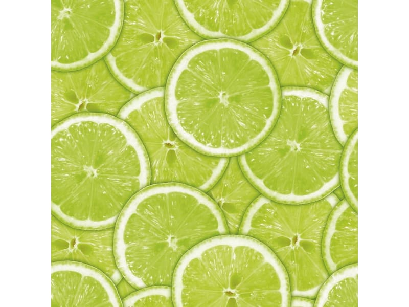 Fototapeta Delikatne limonkowe plastry (kod: 9018) Fototapeta Delikatne limonkowe plastry