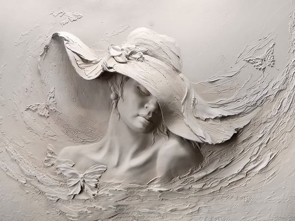 Fototapety Płaskorzeźby