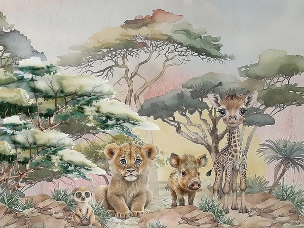 Fototapety Zwierzęta dziecięce