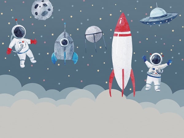 Fototapety Kosmos dziecięcy