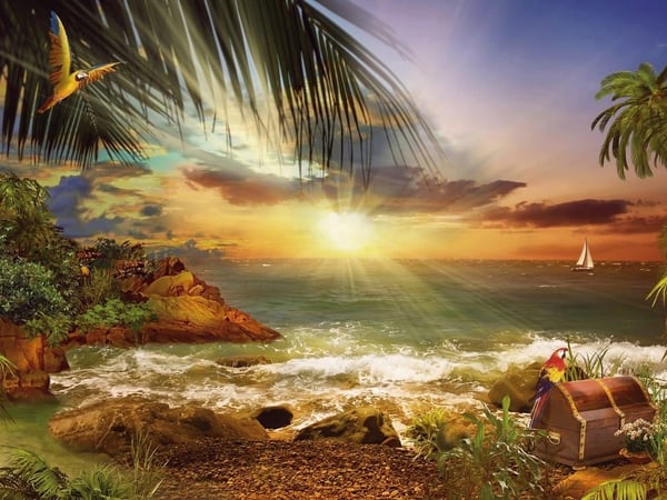 Fototapety Zachód słońca