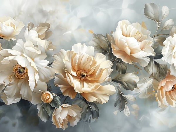 Fototapety 3D kwiaty