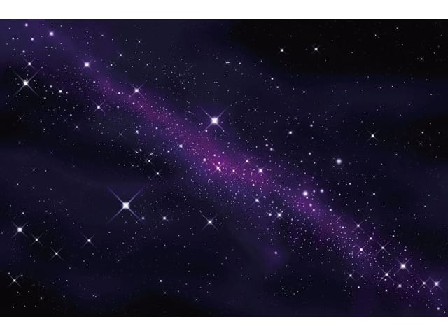 Fototapeta Galaktyki rozgwieżdżone nocne niebo z licznymi gwiazdami