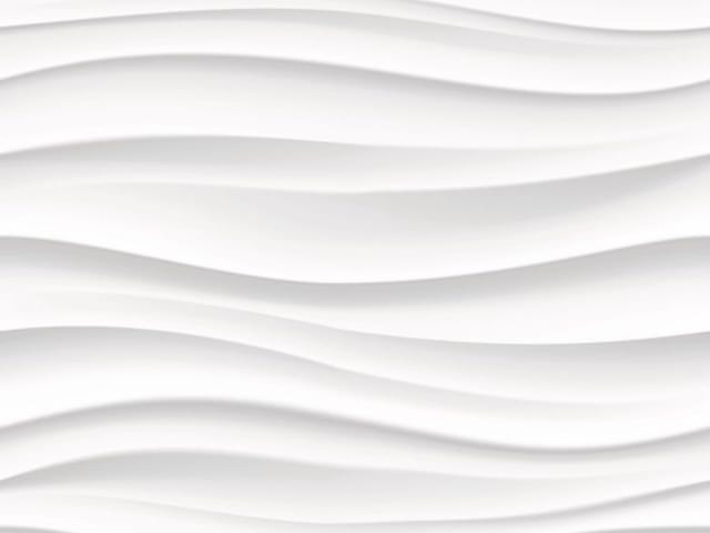 Fototapeta z falistymi białymi liniami na jasnym tle, tworząca efekt 3D