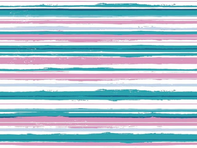 Fototapeta z kolorowymi poziomymi pasami w odcieniach różu, niebieskiego i białego