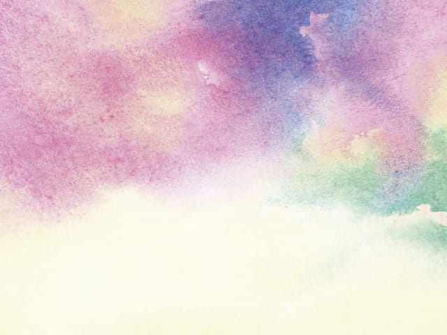 Fototapeta z abstrakcyjnymi plamami akwareli w pastelowych odcieniach