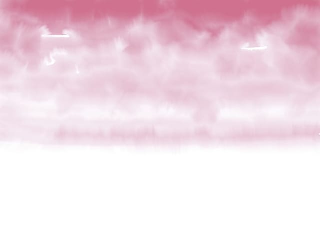 Fototapeta z abstrakcyjnymi różowymi chmurami i gradientem