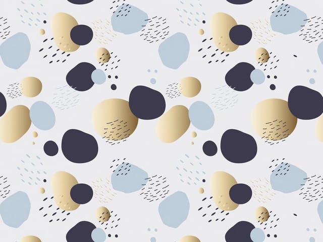 Fototapeta z abstrakcyjnymi kolorowymi kształtami na jasnym tle