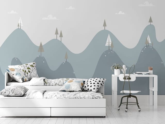 Fototapeta Góry dziecięce z falistymi wzgórzami (kod: 25227) Fototapeta Góry dziecięce z falistymi wzgórzami