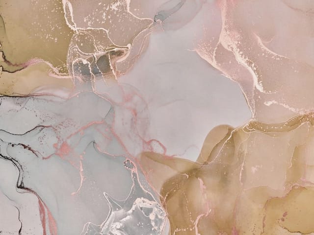 Fototapeta z abstrakcyjnymi wzorami w pastelowych odcieniach różu i beżu