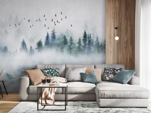 Fototapeta Mglisty Las Iglasty