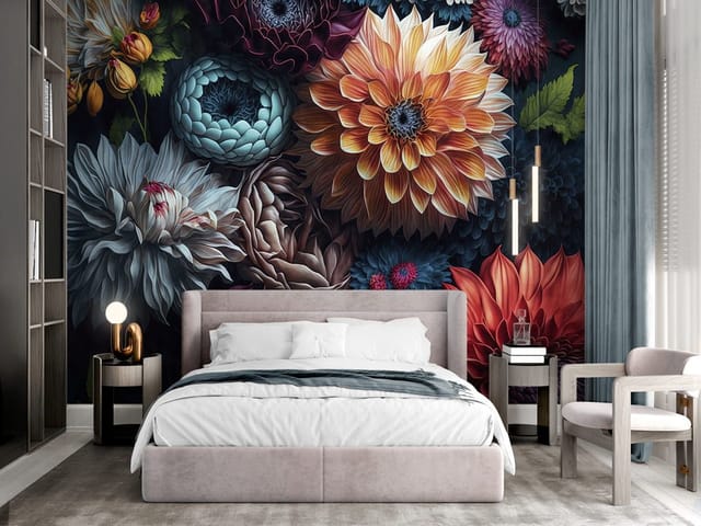 Fototapeta Egzotyczne kwiaty w zbliżeniu