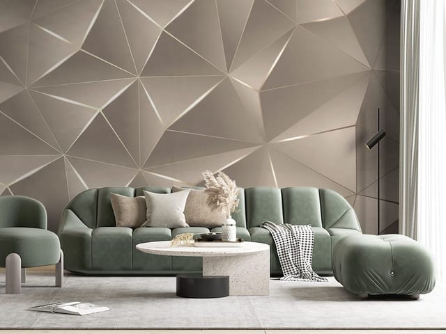 Fototapeta Geometryczny wzór z trójkątów