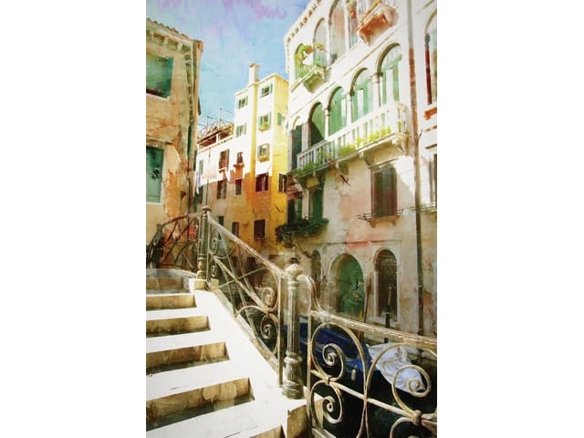 Fototapeta Schody Wenecji z Balustradą