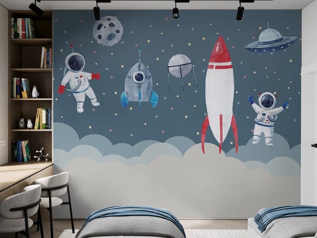 Fototapeta Kosmiczna przygoda dla dzieci