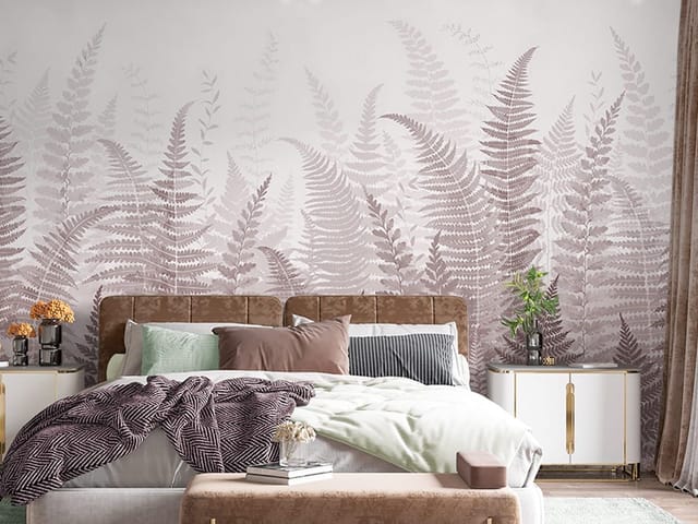 Fototapeta Gęsta Kompozycja Paproci