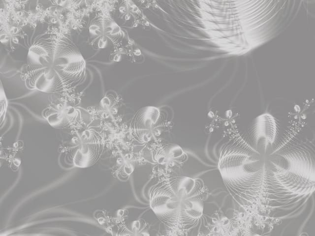 Fototapeta Abstrakcyjne Fraktale Kwiatowe