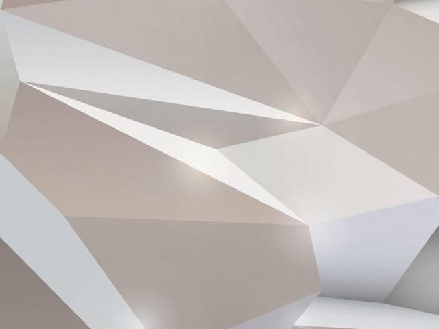 Fototapeta z geometrycznymi kształtami w odcieniach beżu