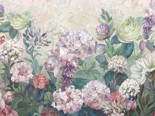 Fototapeta Kwiaty polne w pastelowych barwach