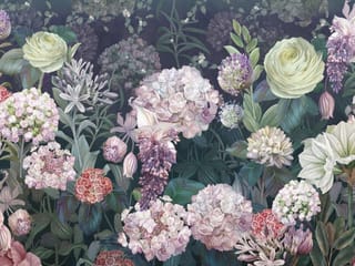 Fototapeta Egzotyczne kwiaty w ogrodzie