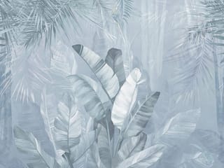 Fototapeta Tropikalne liście w harmonii