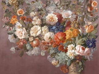 Fototapeta Bukiet Kwiatów w Ozdobnym Wazonie