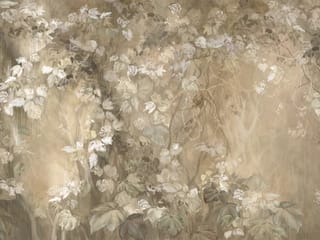 Fototapeta Pnącza z liśćmi na tle