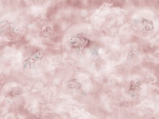 Fototapeta Ryby w chmurach – eteryczna wizja