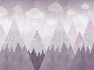 Fototapeta Góry z Pastelowymi Szczytami