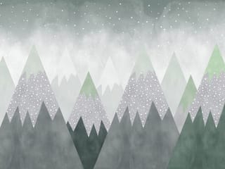 Fototapeta Góry dziecięce z zaśnieżonymi szczytami