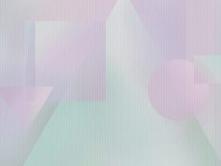 Fototapeta Geometryczne kształty na pastelowym tle