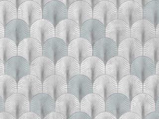 Fototapeta Wzór wachlarza w odcieniach szarości