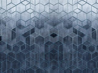 Fototapeta Geometryczny wzór z heksagonami