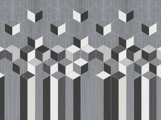 Fototapeta Geometryczny wzór z sześcianami