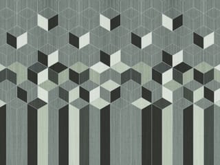 Fototapeta Geometryczny wzór z sześcianami