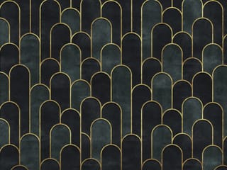 Fototapeta Geometryczny wzór z łukami