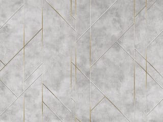 Fototapeta Geometryczny wzór na szarym tle