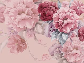 Fototapeta Bukiet Różowych i Czerwonych Kwiatów ( kod: 26787 ) Fototapeta Bukiet Różowych i Czerwonych Kwiatów