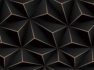 Fototapeta Geometryczne piramidy 3D