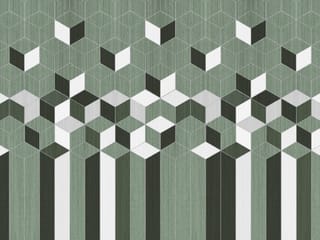 Fototapeta Geometryczny wzór z sześcianami