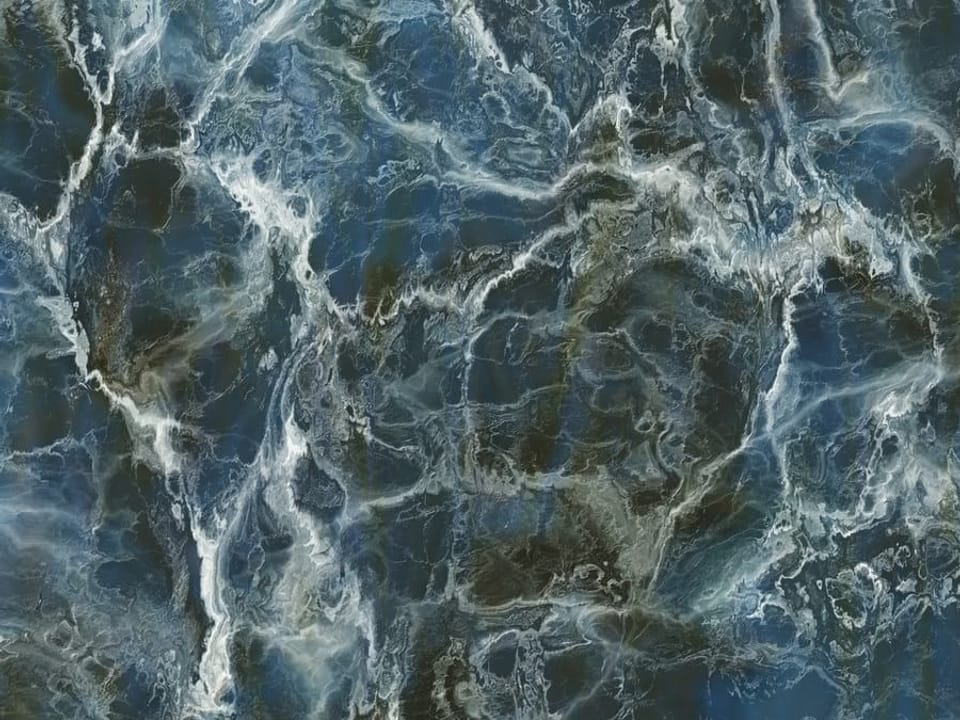 Fototapeta Abstrakcyjny Marmur w Odcieniach Niebieskiego