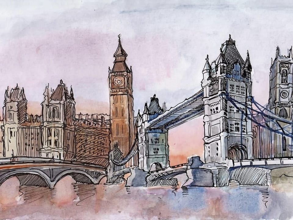 Fototapeta Most i wieże Londynu na wymiar