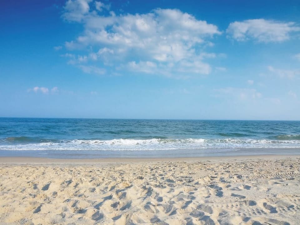 Fototapeta Plaża z widokiem na ocean na wymiar