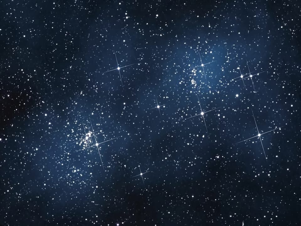Fototapeta Rozgwieżdżone nocne niebo na wymiar