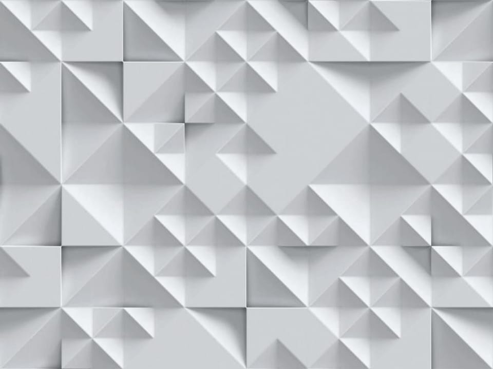 Fototapeta Geometryczny wzór 3D z trójkątów