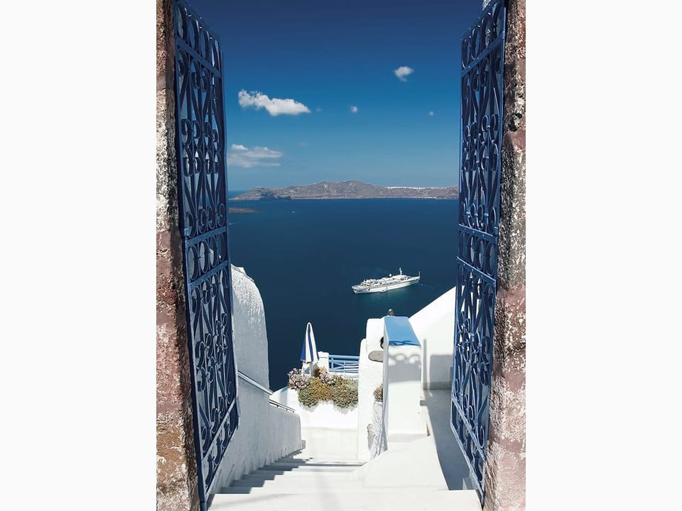 Fototapeta Widok na Morze przez Bramę