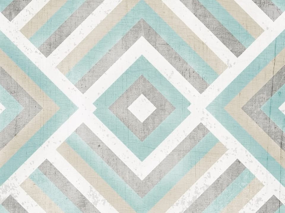 Fototapeta Geometryczne romby i beton